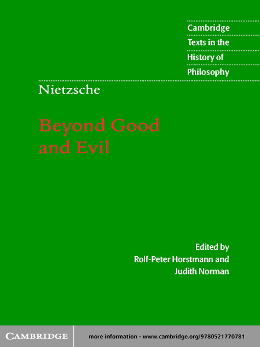 Title details for Nietzsche by Friedrich Nietzsche - Wait list